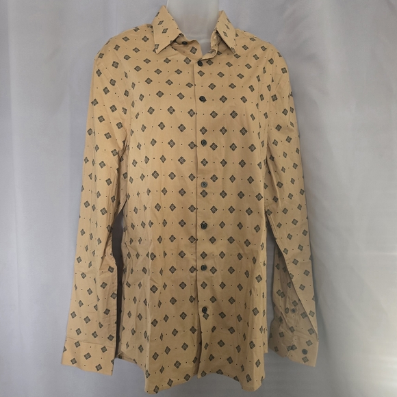 Express Other - EXPRESS Men's Patterned Button-Up Shirt